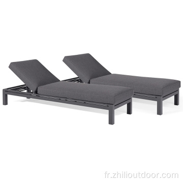 Patio jardin Mobilier d&#39;extérieur Sun Lounger